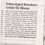 Bericht in den OÖN vom 28.6., "Linzer Nachrichten", Seite 34.