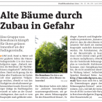Artikel in der Stadtrundschau Linz, KW 27, Seite 4